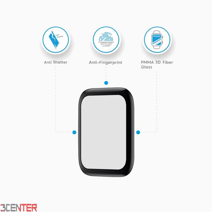 محافظ صفحه نمایش اپل واچ 40 میلی متری بلینکس مدل Velvet مات